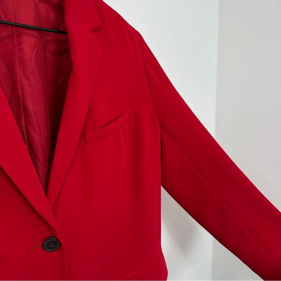 Aritzia Babaton Demy Oversized Blazer in Red size XS - Picture 6 of 9